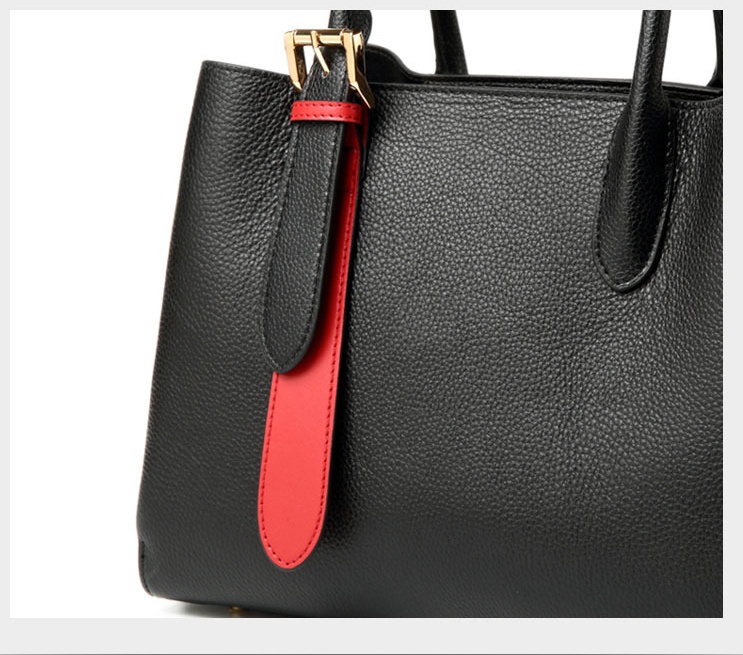 The Artisan Tote: Premium Cowhide Carryall for the Modern Muse - Image 3