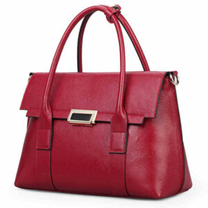 The Metropolitan Commuter: First-Layer Leather Tote & Messenger Bag