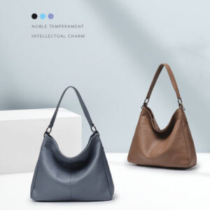 The Finesse Carryall: First-Layer Leather Crossbody for the Modern Muse