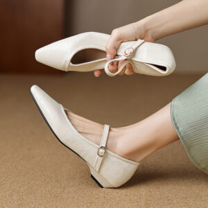 The Cadence: Polished Comfort Flats