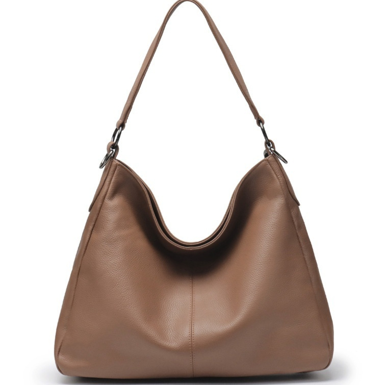 The Finesse Carryall: First-Layer Leather Crossbody for the Modern Muse - Image 3