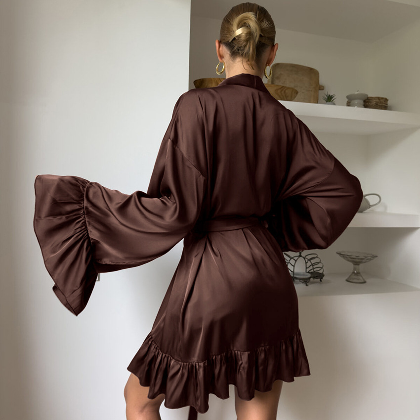 Effortless Chic: The Talli-Up™ Satin Romance Robe Set for Elevated Comfort - Image 6
