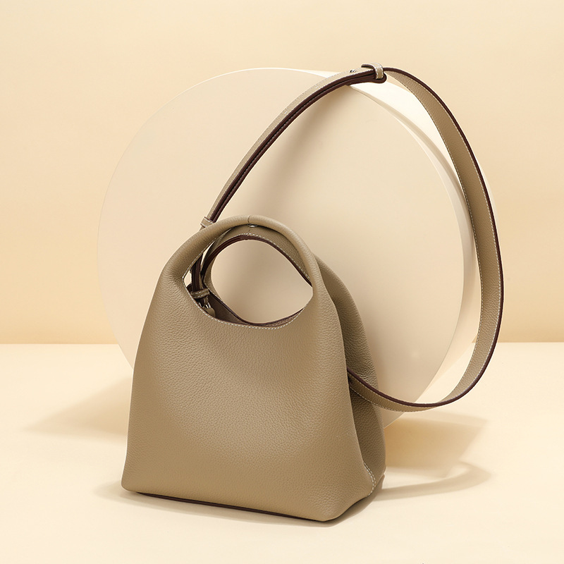 Chic Temperament Top-Layer Cowhide Crossbody Bag: Your Daily Essential - Image 8