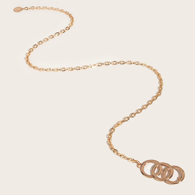 The Gilded Contour Waist Chain