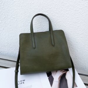 The Avenue Tote: Vintage Tree-Tanned Cowhide Leather Handbag | Talli-Up