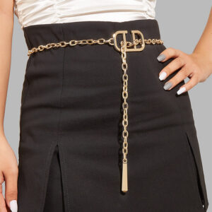 The Gilded Contour Waist Chain