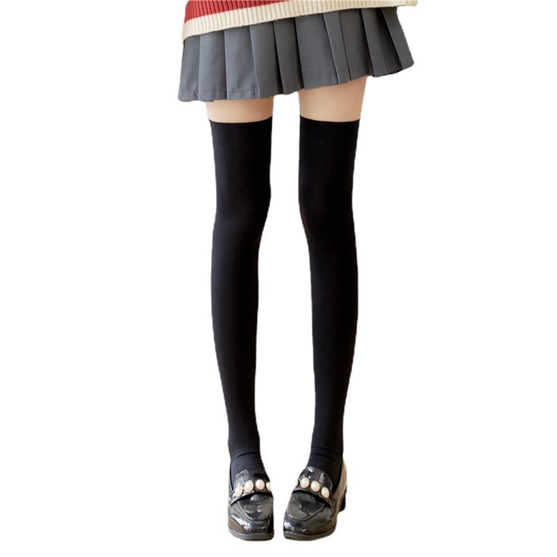 Regal Velvet Over-Knee Stockings 3 Regal Velvet Over-Knee Stockings - Image 3