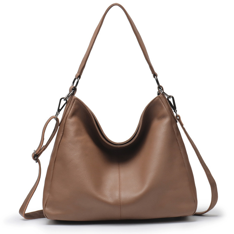 The Finesse Carryall: First-Layer Leather Crossbody for the Modern Muse - Image 4