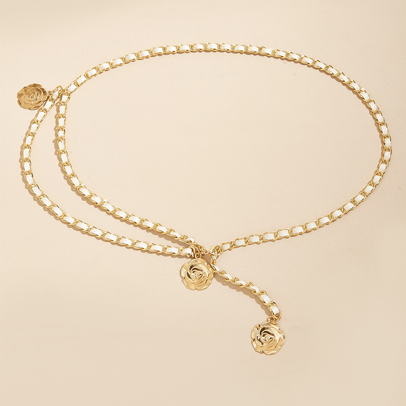 Camellia Bloom Waist Chain 10 Camellia Bloom Waist Chain - Image 10