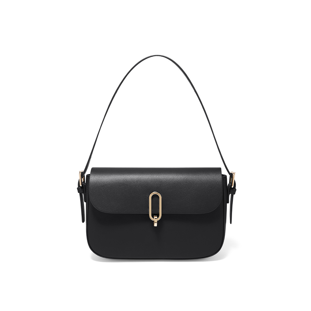 The Artisan's Briefcase: Two-Layer Genuine Cowhide Messenger Bag - Image 5