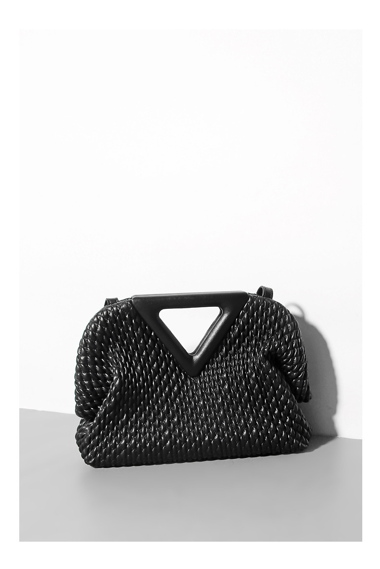 The Wrinkled Cloud: Cowhide Leather Dumpling Bag