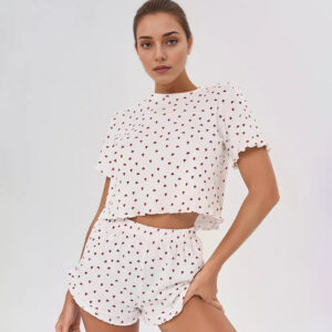 Luxe Bloom Pajama Set: Effortless Elegance for Modern Lounging