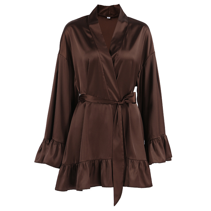 Effortless Chic: The Talli-Up™ Satin Romance Robe Set for Elevated Comfort - Image 3