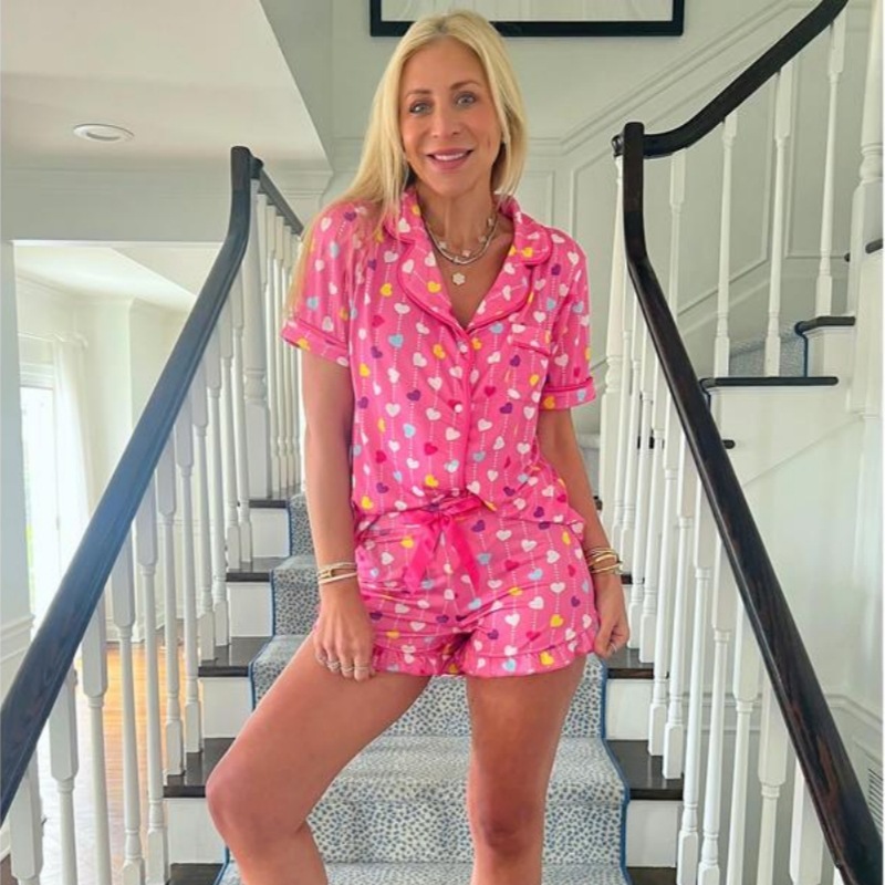 Effortless Chic: The Talli-Up™ 'Cloud Nine' Relaxed Fit Pajama Set - Your Daily Dose of Luxury Loungewear - Image 8