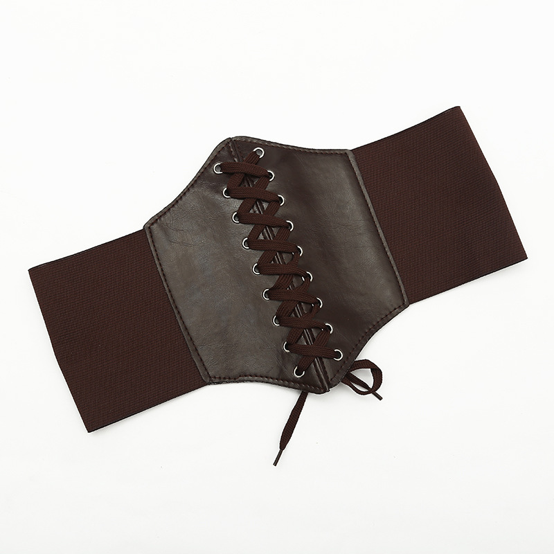 Emblem Buckle Waist Belt